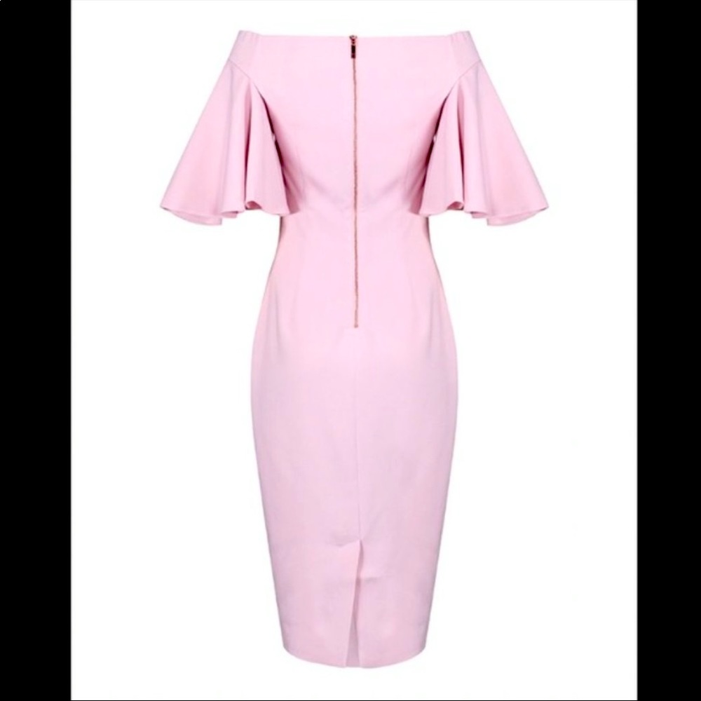 2021 TED BAKER. CALINDA DRESS LIKE NEW FROM 2021 COLLECTION/ SEASON - Picture 4 of 7